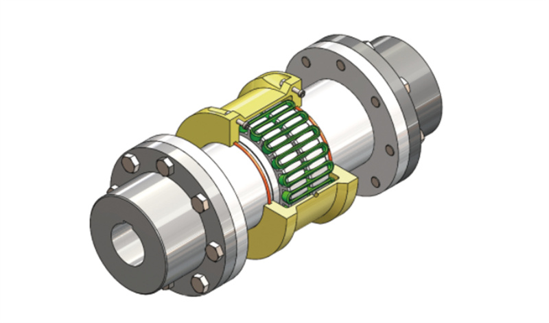 JSS雙法蘭連接型蛇形彈簧聯(lián)軸器