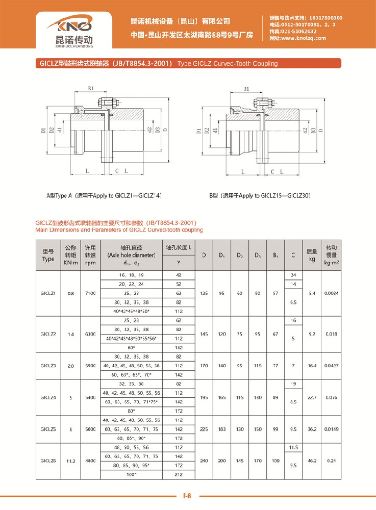 GICLZ型鼓形齒式聯(lián)軸器